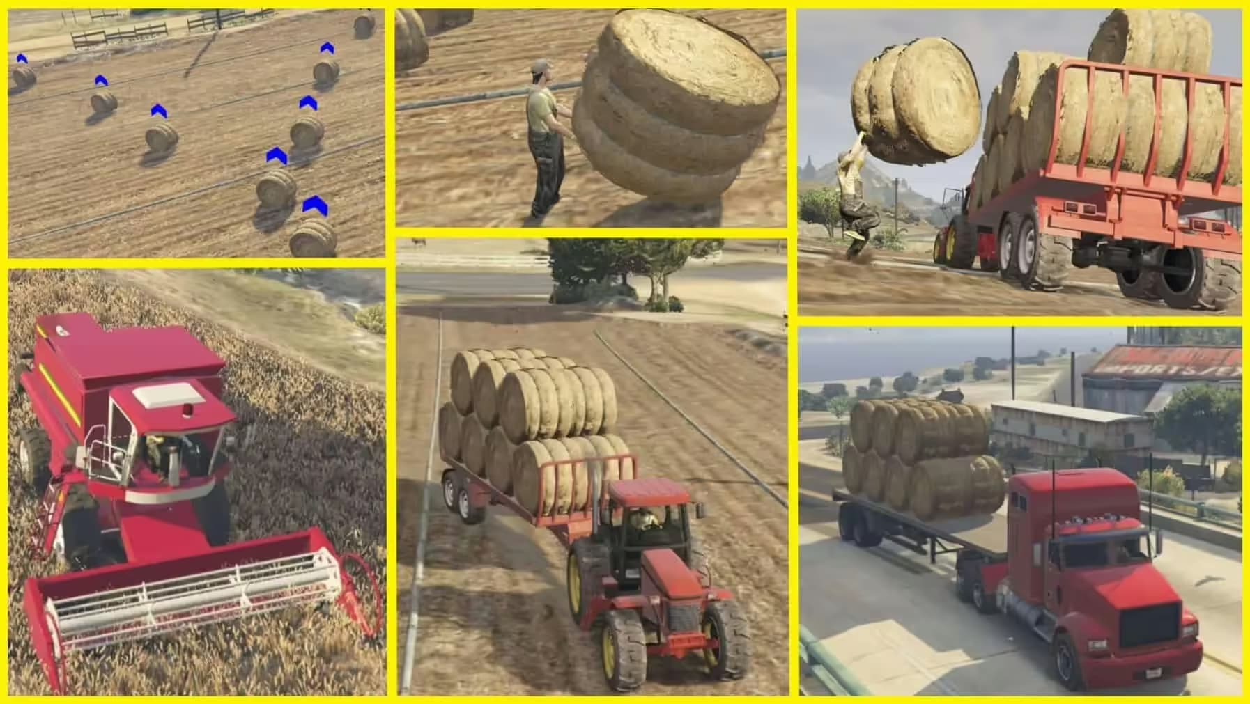 Farmer Simulator Job [AlmostStandalone] FiveM Script — esx
