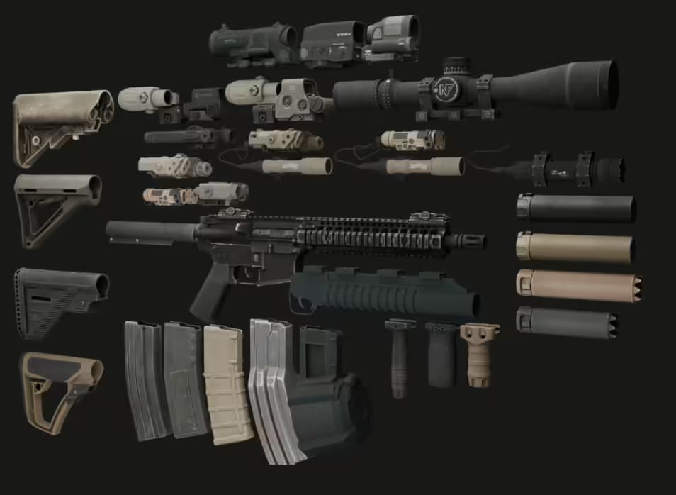Modular MK18 (FiveM mod) FiveM Script
