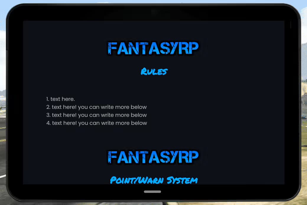 Advanced Tablet V1.0 [Standalone] FiveM Script — standalone 4