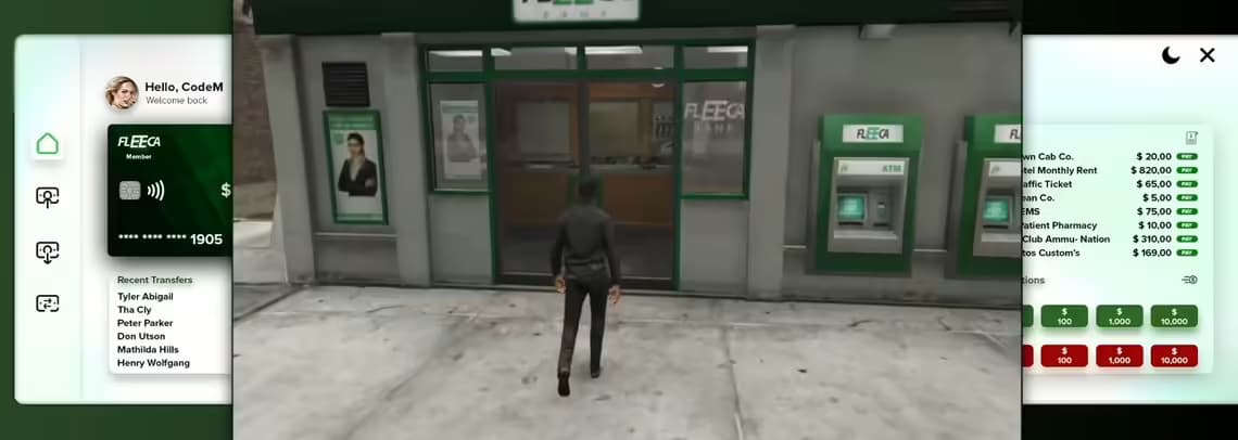 CodeM Fleeca (QB) FiveM Script — qbcore 3