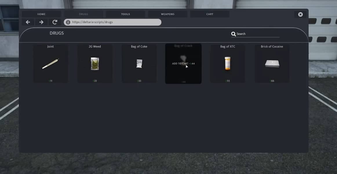 Dark Web (QB/ESX) FiveM Script — esx 2