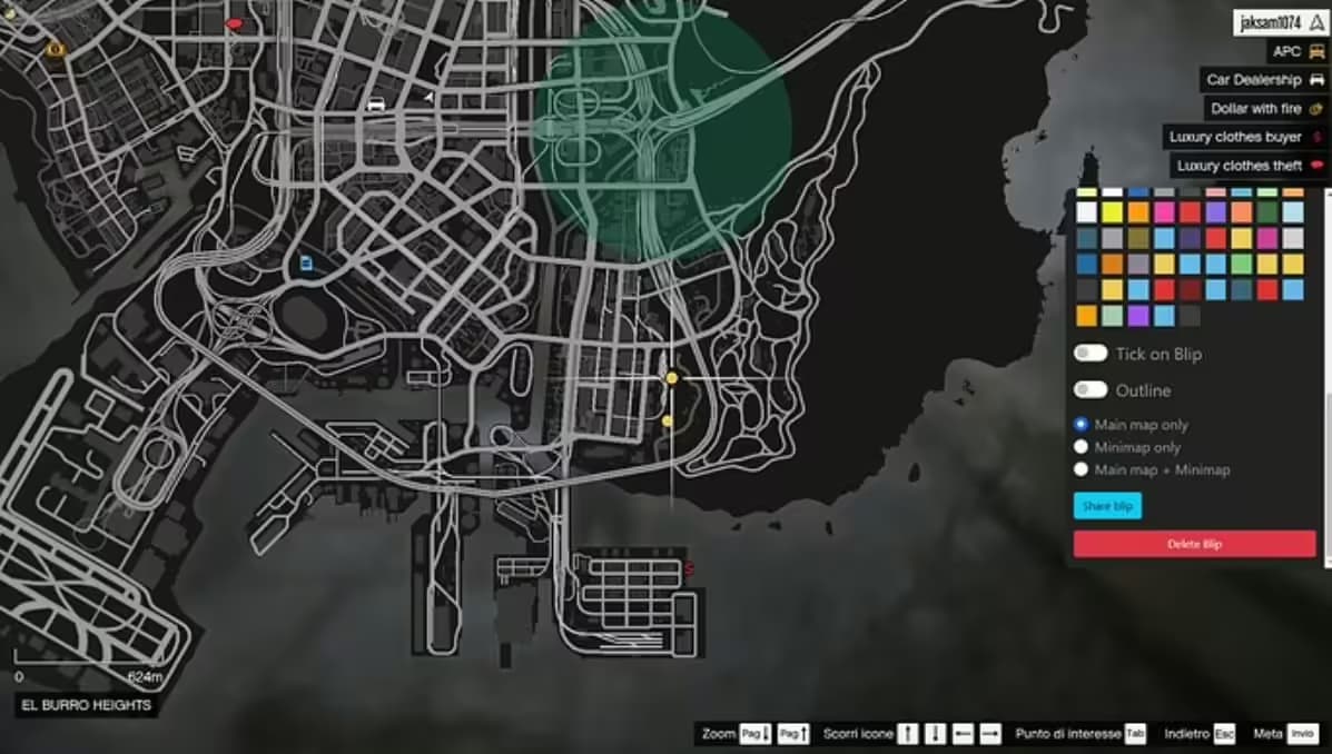 Blips Creator FiveM Script — esx 4