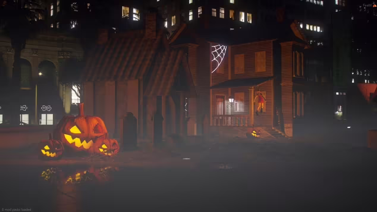 Halloween Map Square