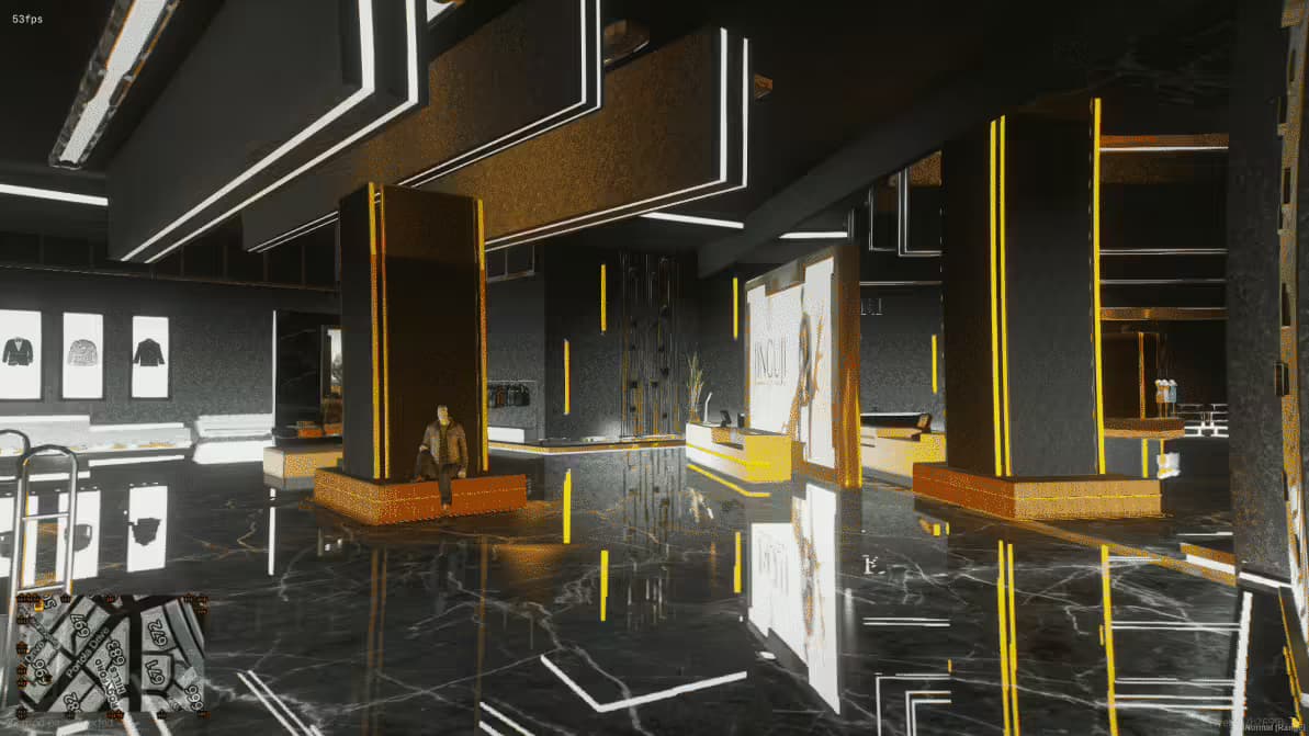 Cyberpunk Clothes Shop esx FiveM Script