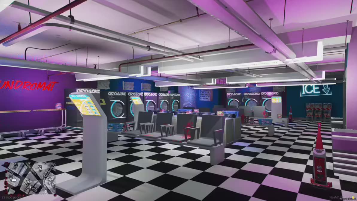 Cyberpunk Laundry esx FiveM Script