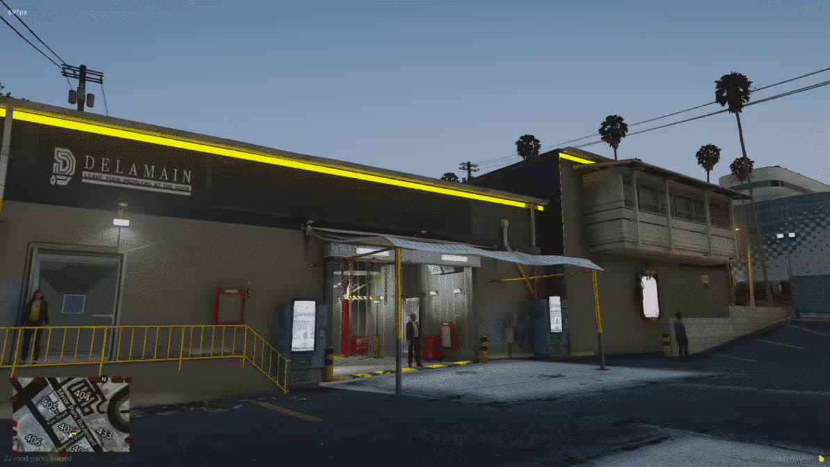 Cyberpunk Taxi FiveM Script — esx