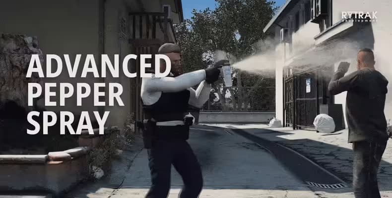 Advanced Pepper Spray esx FiveM Script