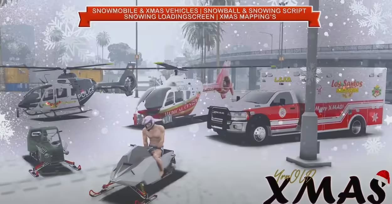 XMas Mega Pack esx FiveM Script