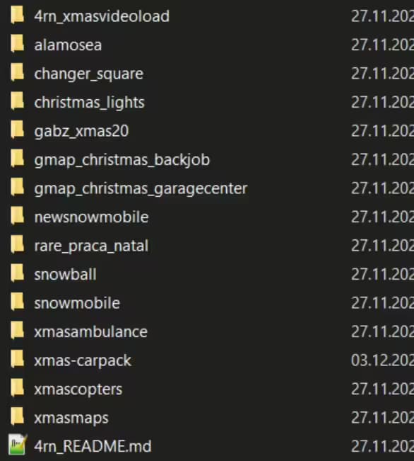 XMas Mega Pack FiveM Script — esx 3
