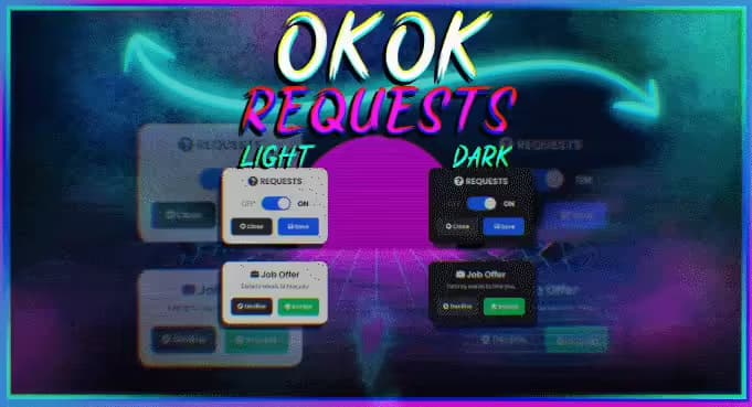 okokRequests esx FiveM Script