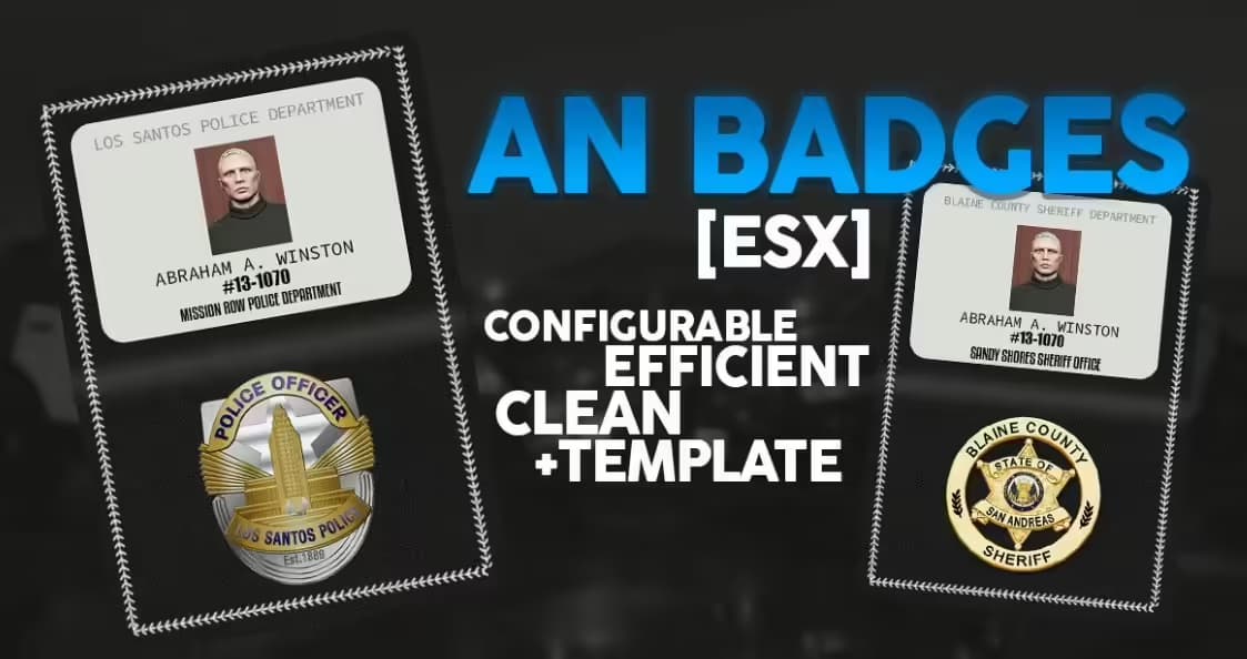 ESX Police Badges