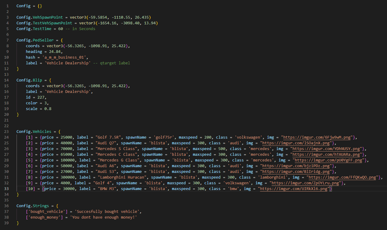 Story Vehicle Dealership FiveM Script — esx 4