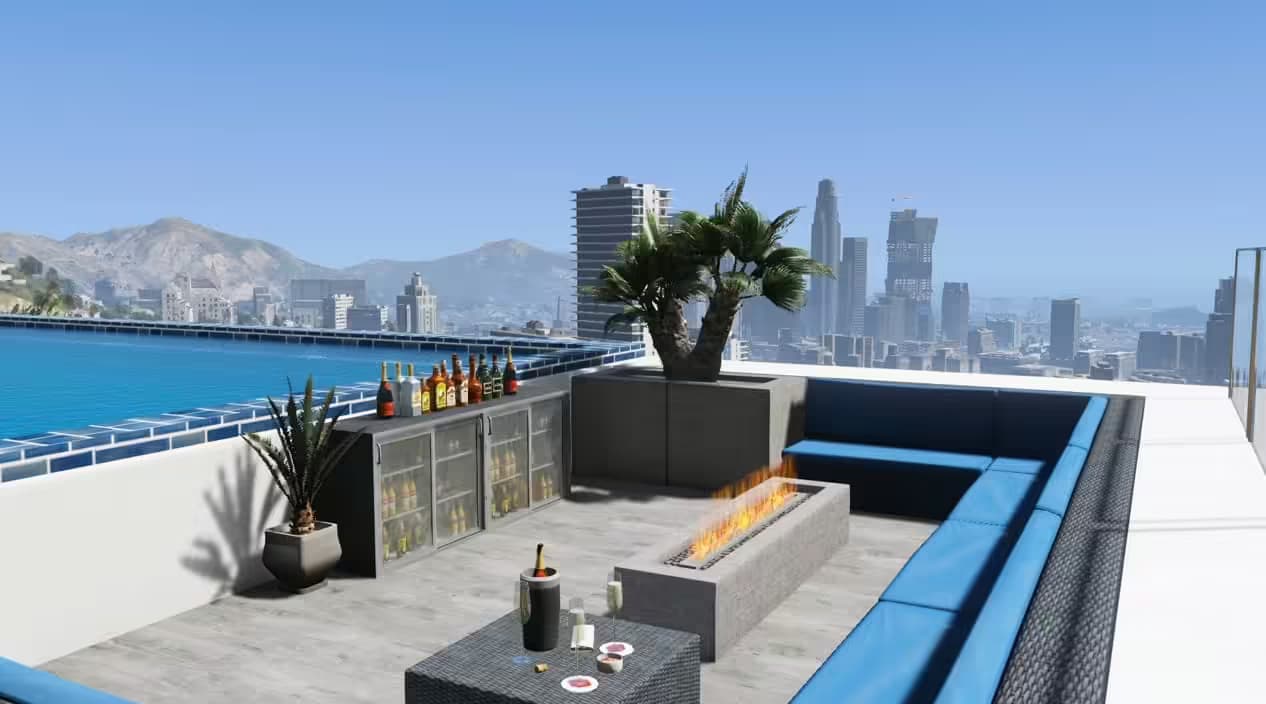 Vinewood Hills Mansion MLO FiveM Script — esx 7