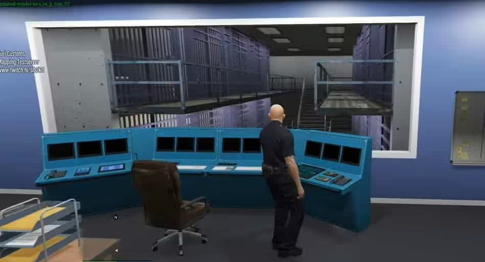 Prison with Helipad MLO esx FiveM Script