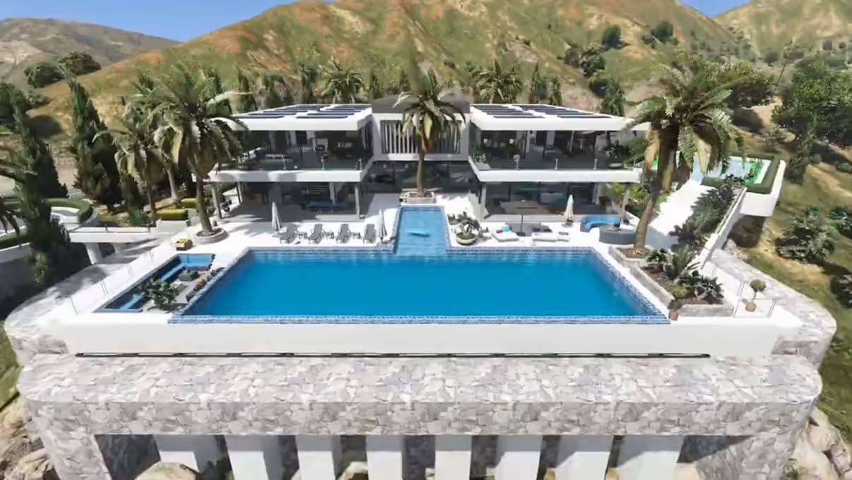 Vinewood Hills Mansion MLO FiveM Script — esx 3