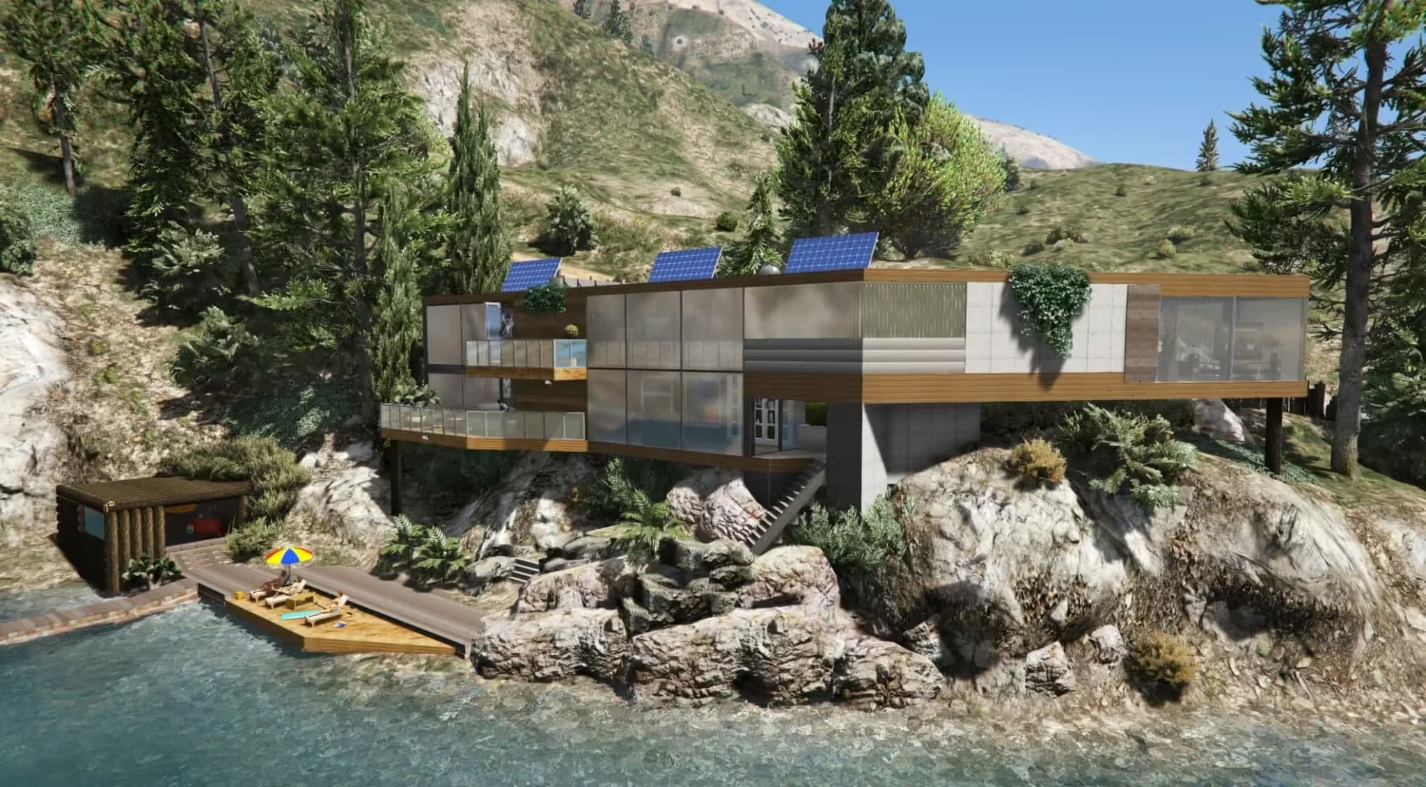 Wild Nature Villa MLO FiveM Script — esx 11