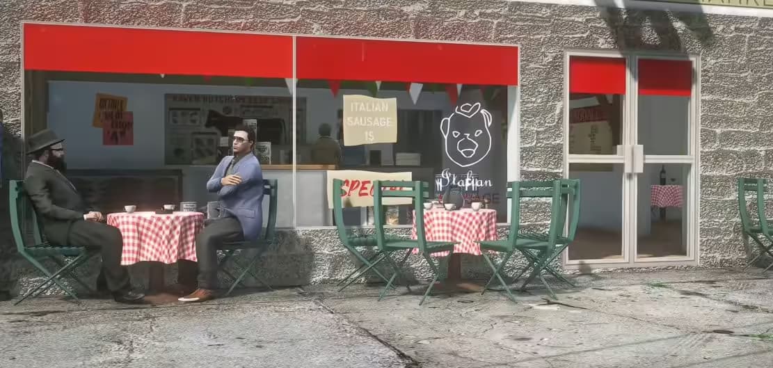 Soprano Satriale Pork Store