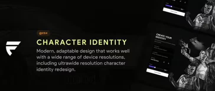 VIP Identity Design FiveM Script — esx 2