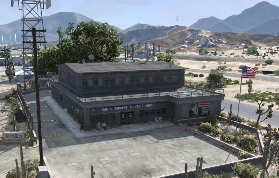 Sandy Shores Sheriff Dept esx FiveM Script