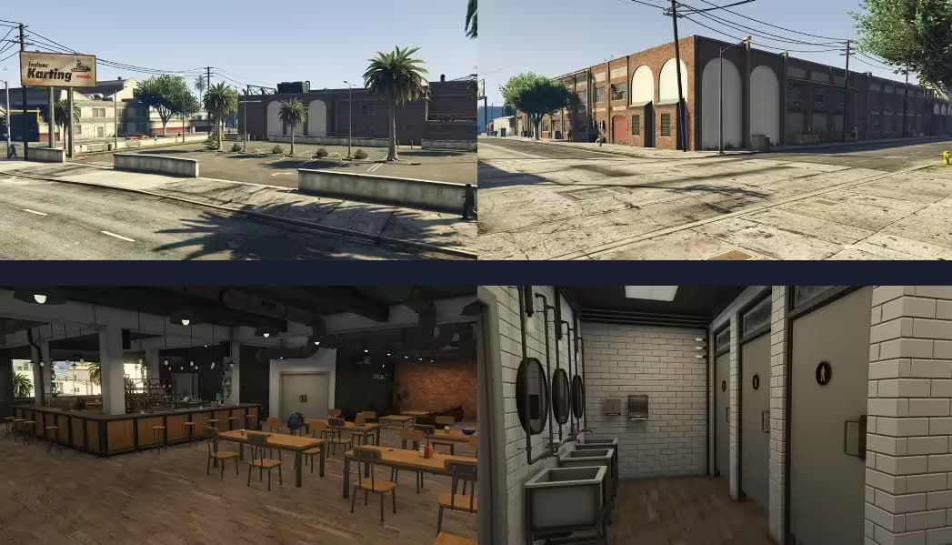 LS Indoor Carting MLO FiveM Script — esx 3