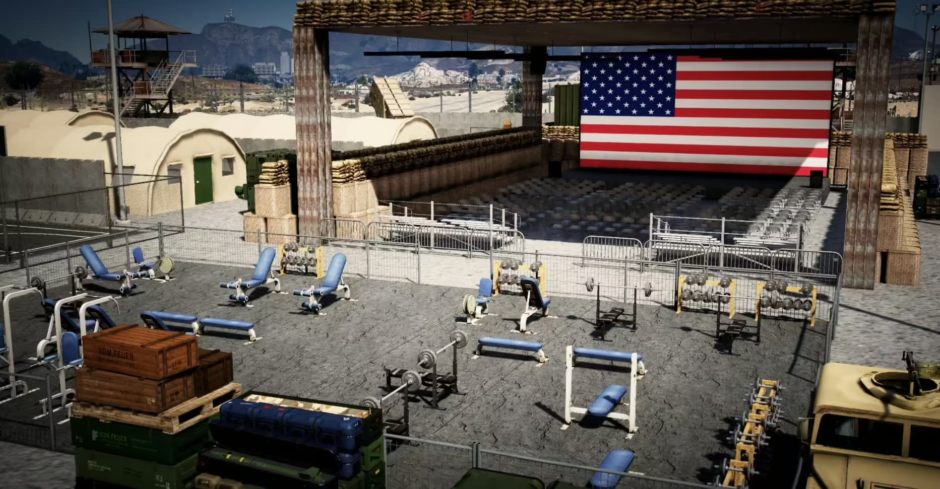 Military Base FiveM Script — esx 6