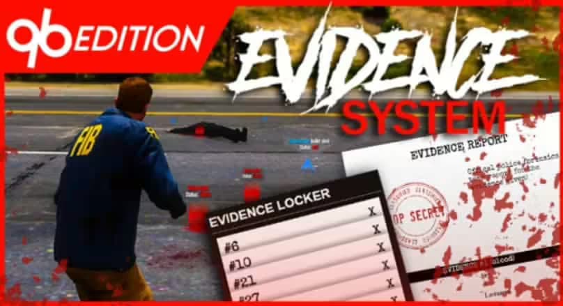 Evidence Script (DNA) qbCore qbcore FiveM Script