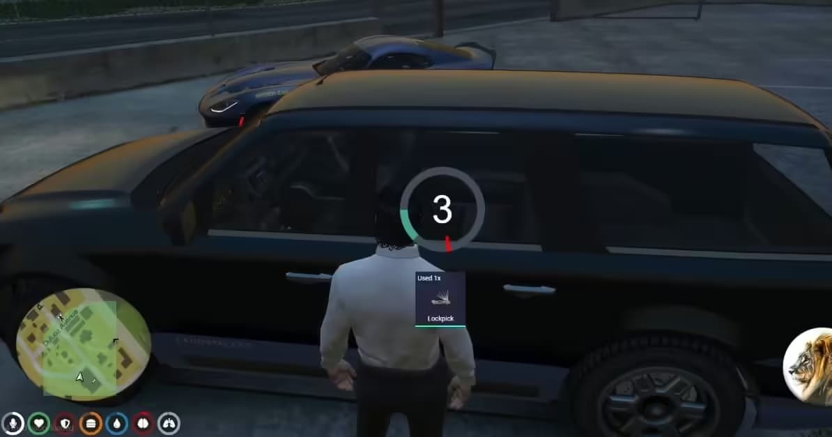 FiveM Autodiebstahl-Script FiveM Script — qbcore 3