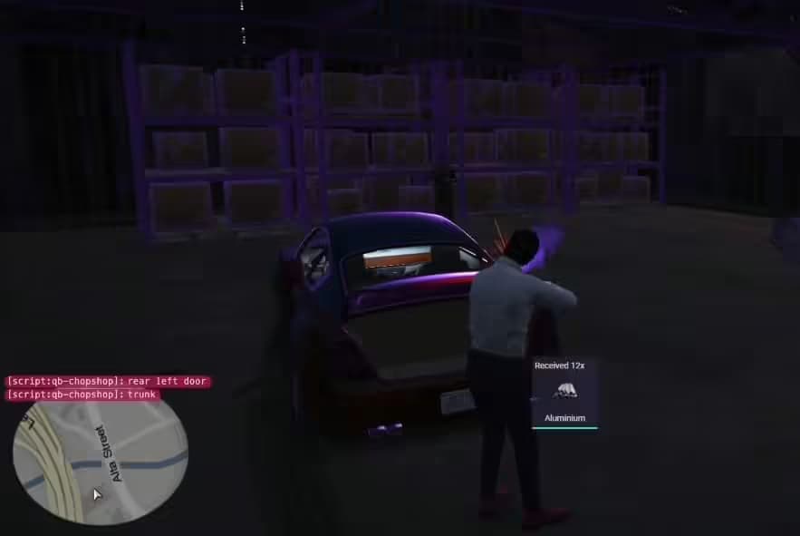 FiveM Autodiebstahl-Script FiveM Script — qbcore