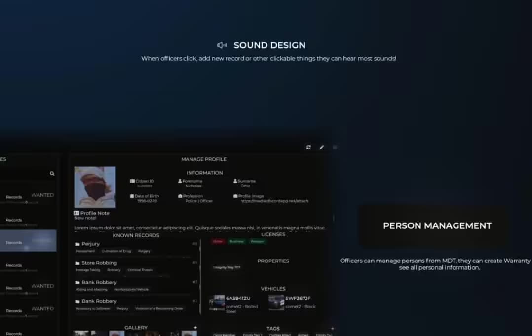 LS MDT (ESX/QB) FiveM Script — esx 3