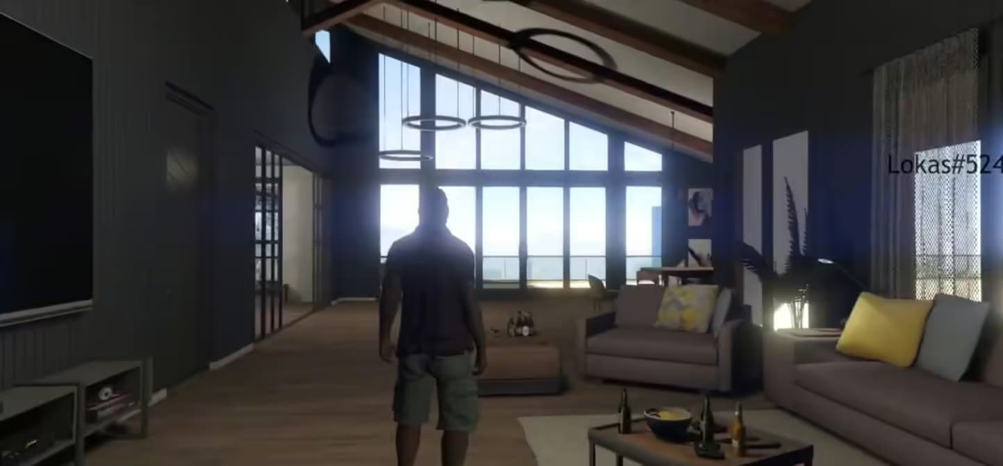 Skyline Mansion FiveM Script — esx 4