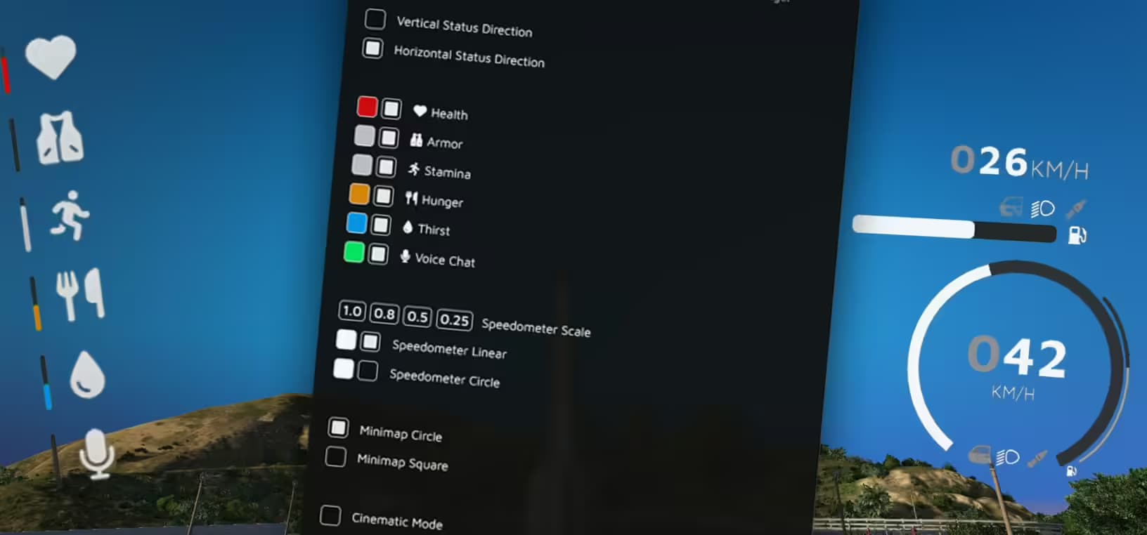 VMS HUD esx FiveM Script