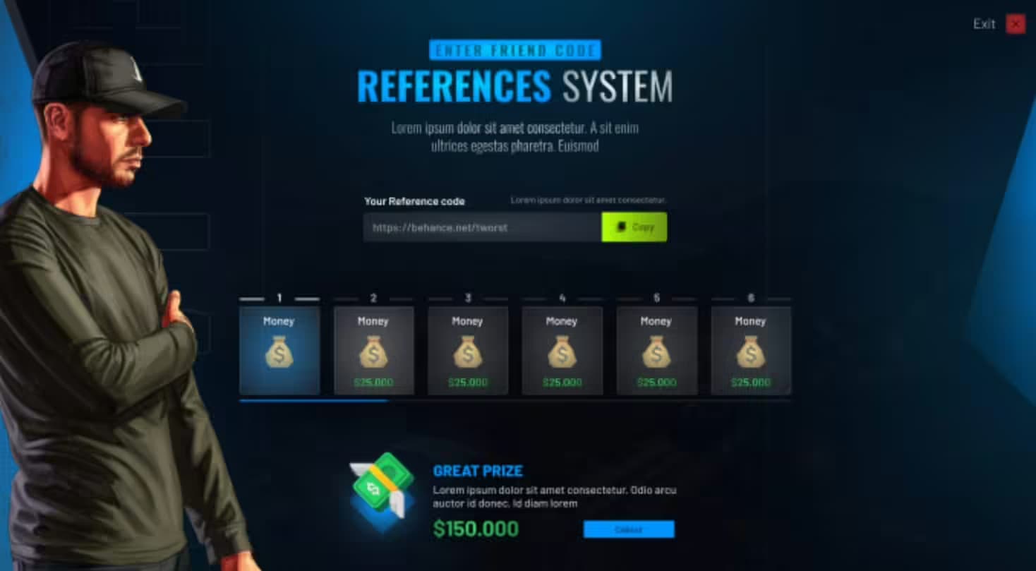 References System FiveM Script — qbcore 3