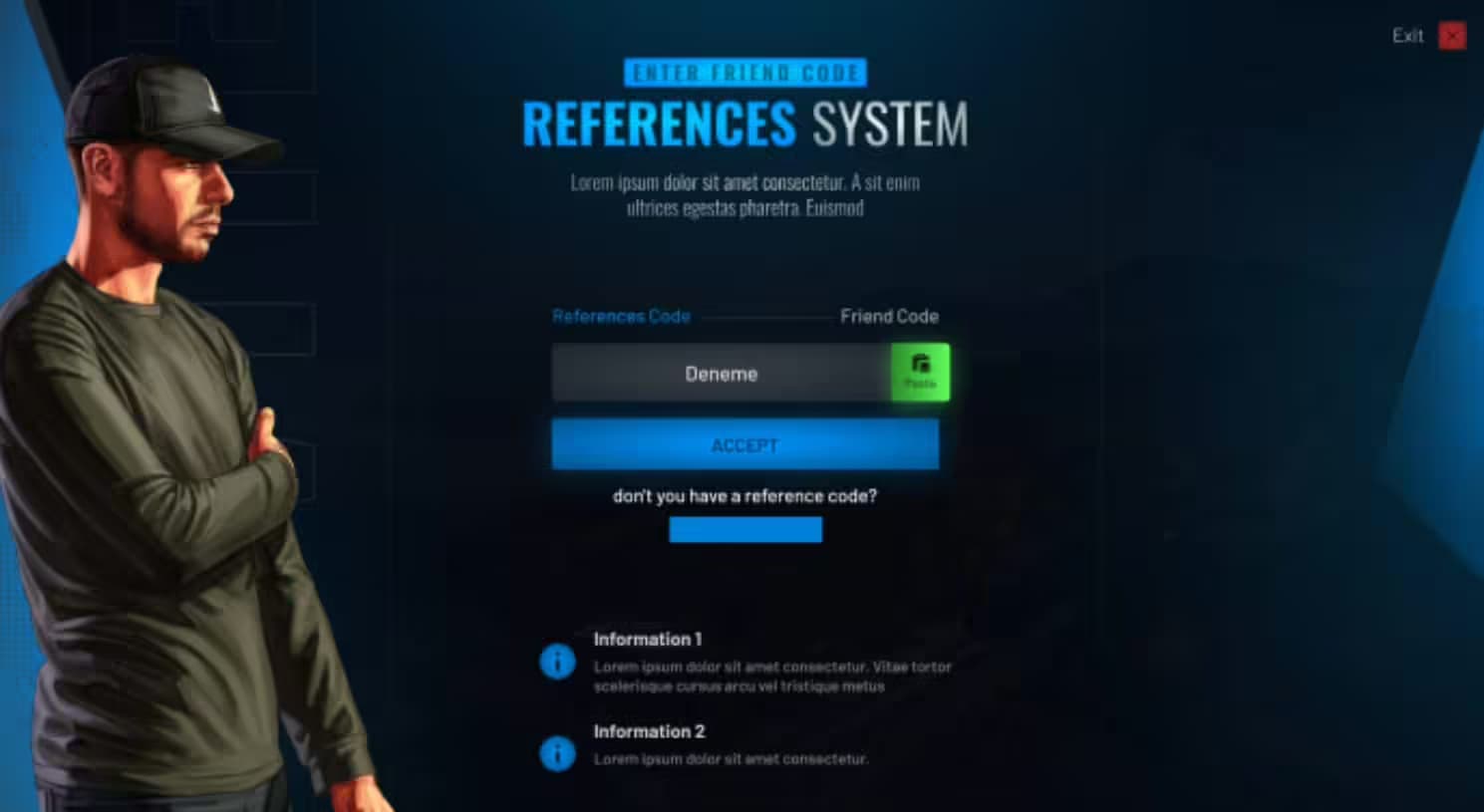 References System FiveM Script — qbcore 2