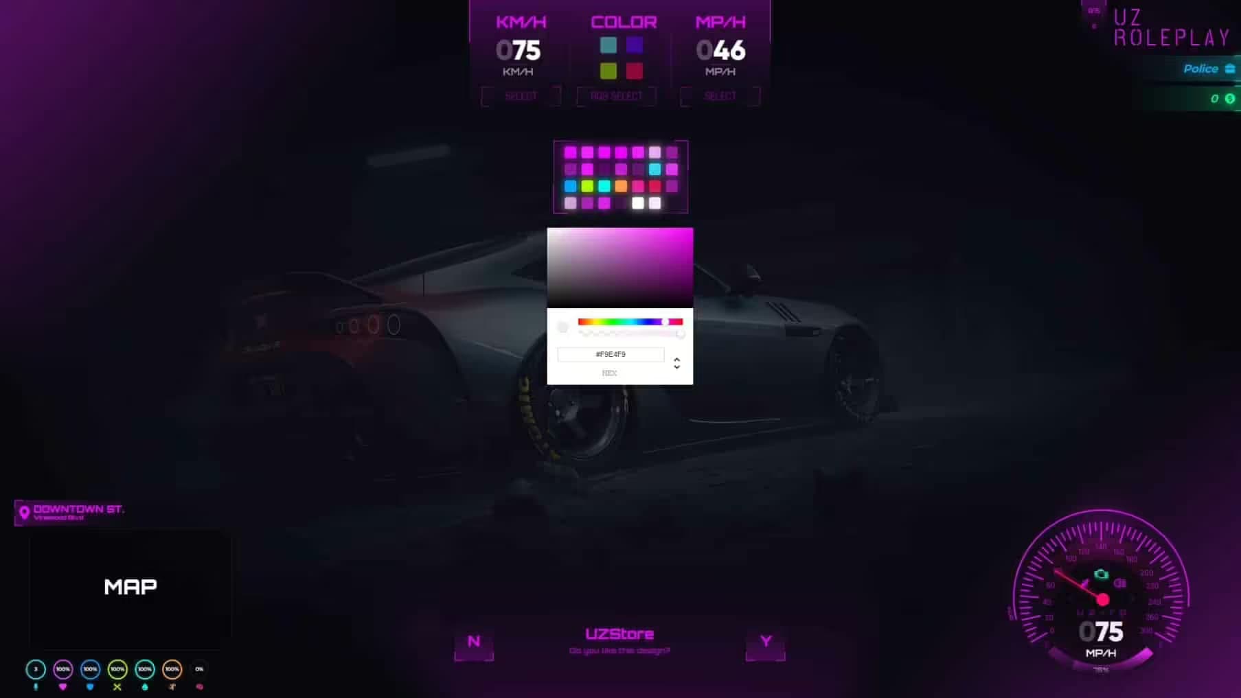 Trygon HUD FiveM Script — esx 2