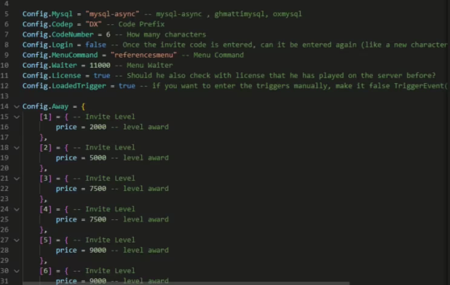 References System FiveM Script — qbcore 4