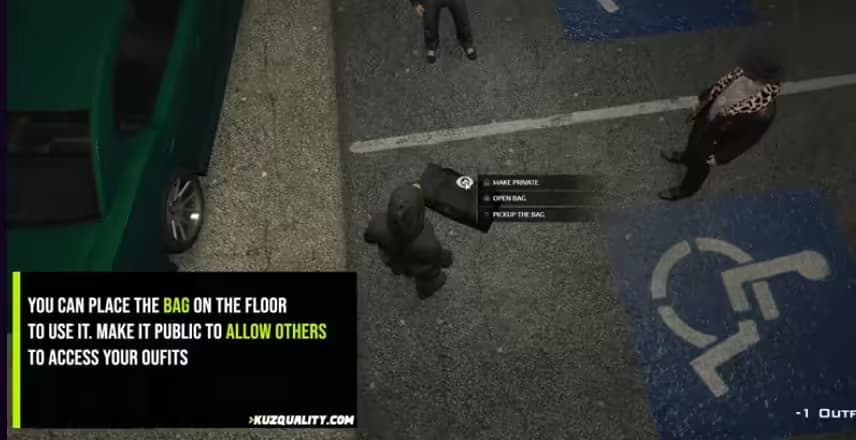 KQ OutfitBag FiveM Script — esx 2