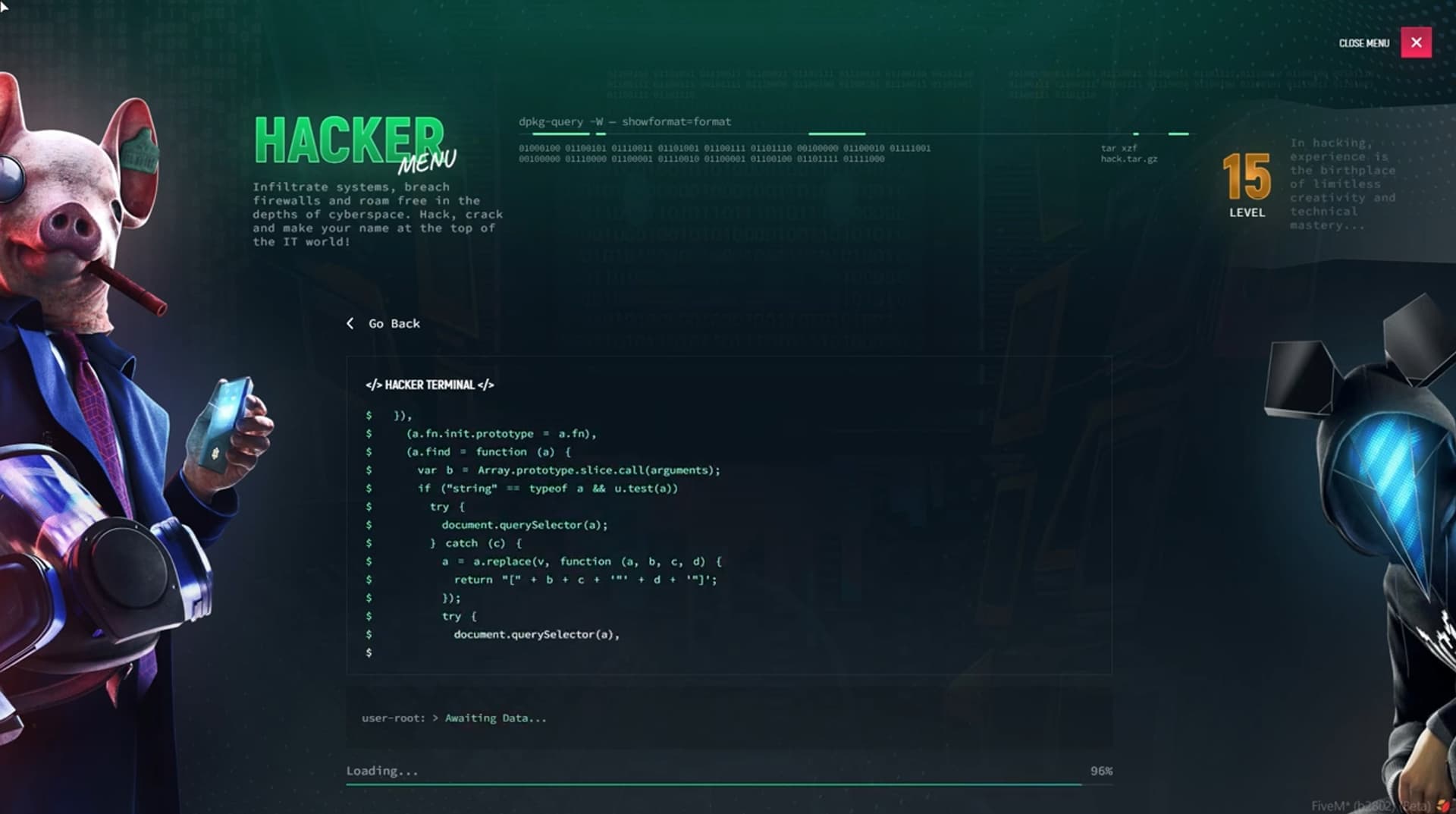 Realistic Hacker Menu FiveM Script — esx 4