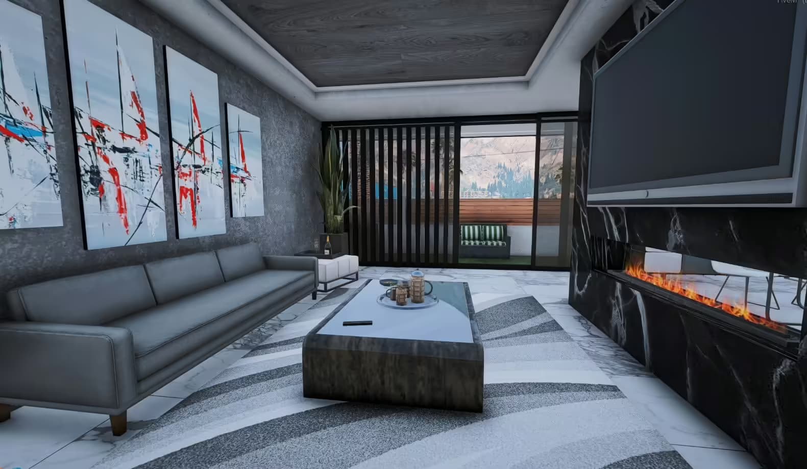 Luxury Design Villa (MLO) FiveM Script — standalone 4