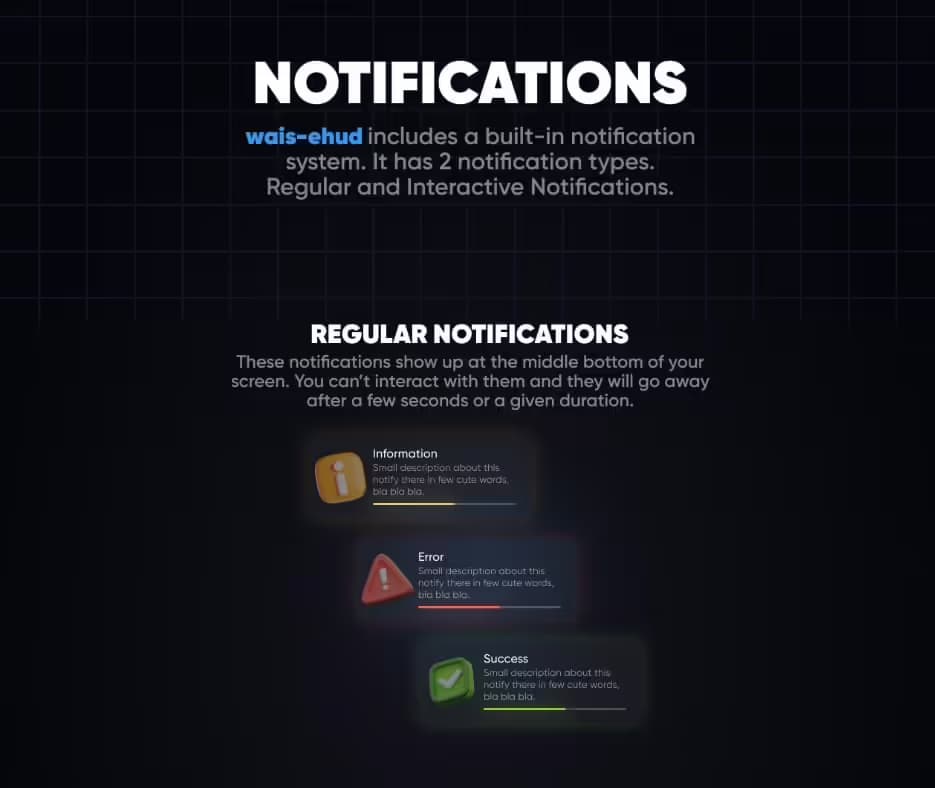 wais eHUD (qbCore) FiveM Script — qbcore 6