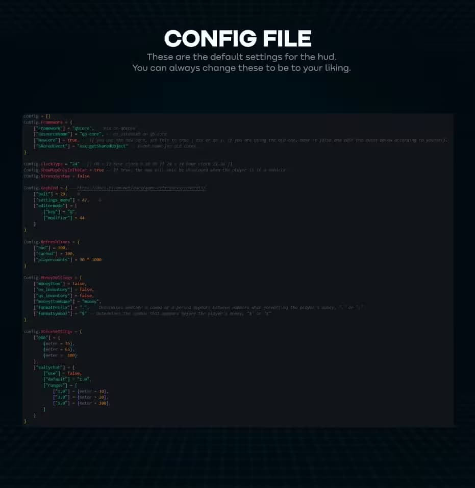 Wais HUD V5 (ESX/QB) FiveM Script — esx 7