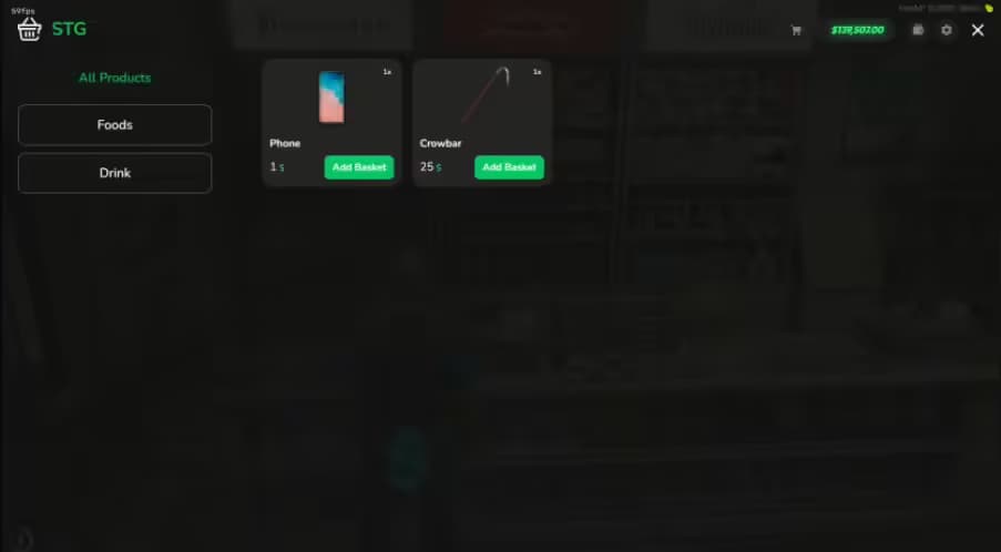 STG Market FiveM Script — qbcore 3