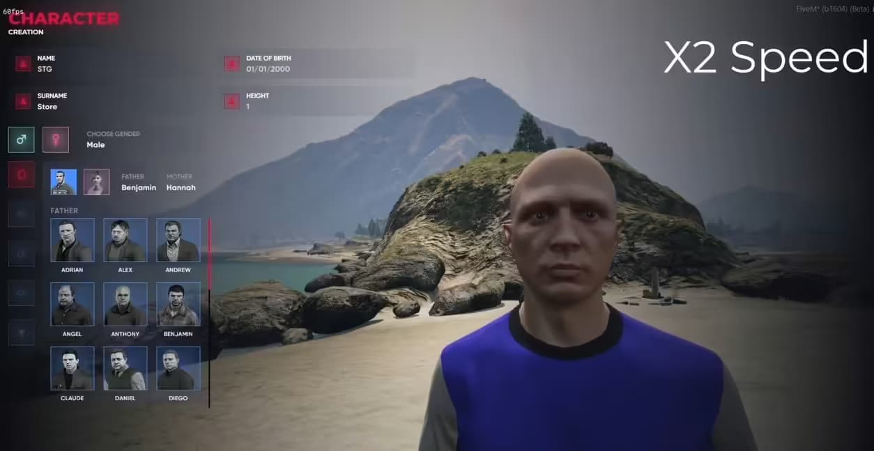 FiveM Character Creator Script