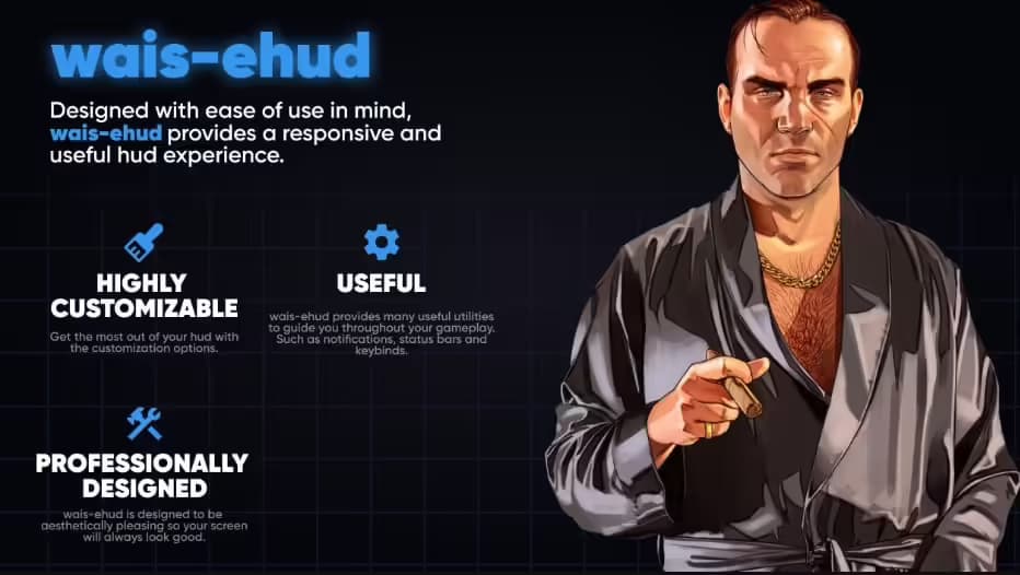 wais eHUD (qbCore) FiveM Script — qbcore 2
