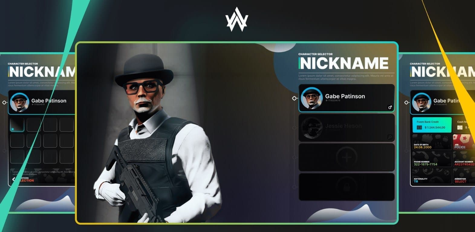 Wais Multicharacter FiveM Script — esx 3