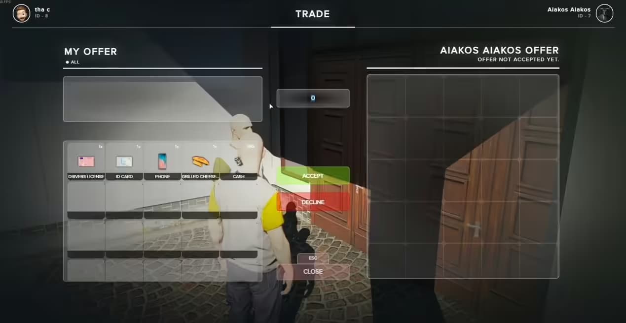 CodeM Trading Script (ESX/QB) esx FiveM Script