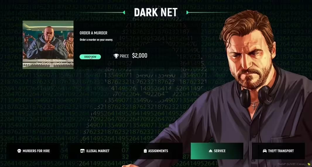 DarkNet Script FiveM Script — esx 3