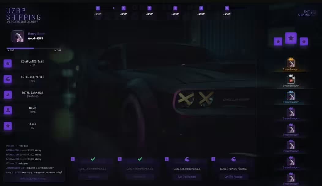 Jobs Shipping FiveM Script — esx