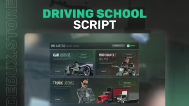 ESX Driving School Script esx FiveM Script