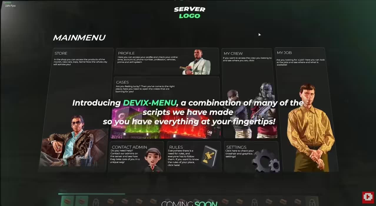 mMenu | Most Advanced Menu esx FiveM Script