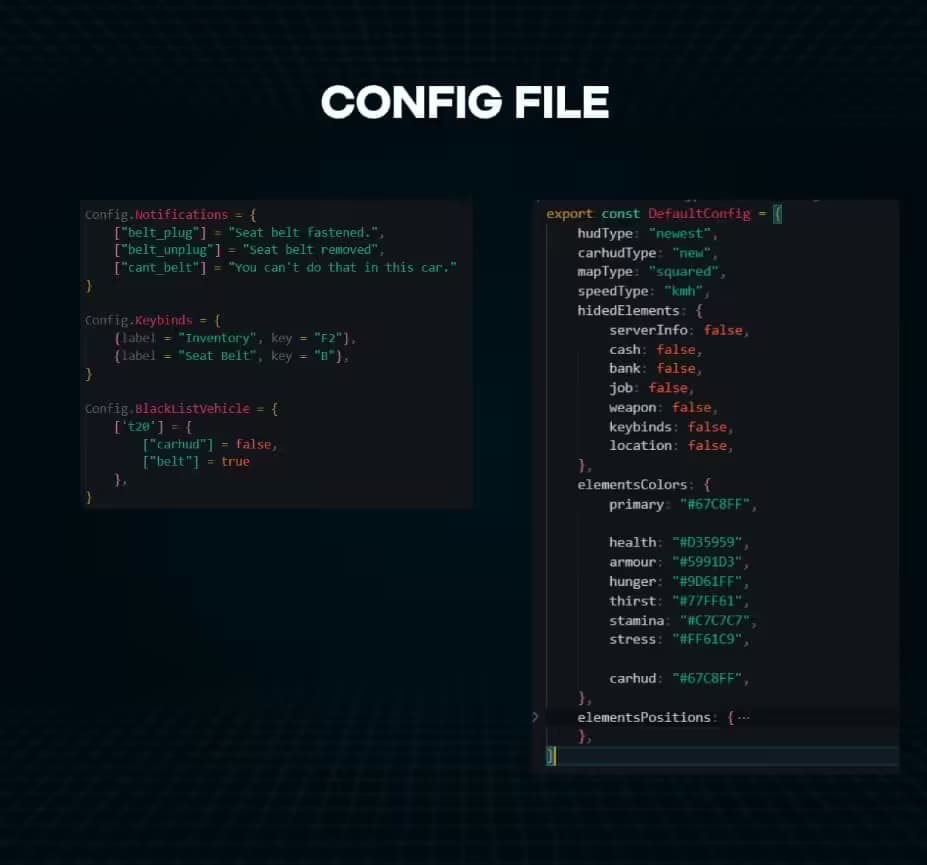 Wais HUD V5 (ESX/QB) FiveM Script — esx 8